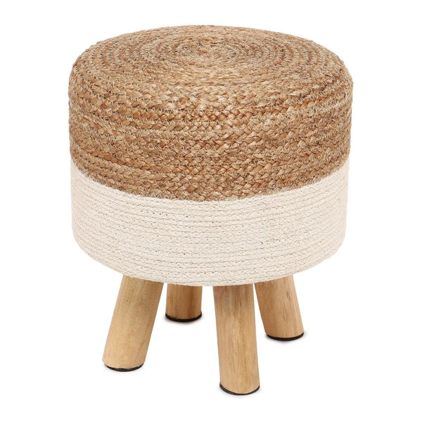 Handmade wooden foot stool