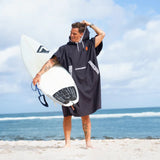 Somerside sand free changing poncho - Saltwater