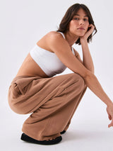 Dharma Bums - Peached Wide Leg Sweatpants