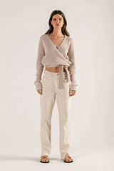 Mon Renn Muse Knit Jumper in Natural