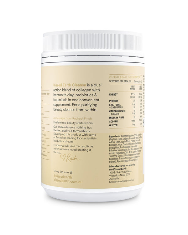 Kissed Earth Cleanse Collagen 240g