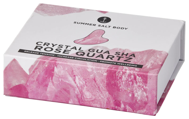 Summer Salt Body Gua Sha - Rose Quartz