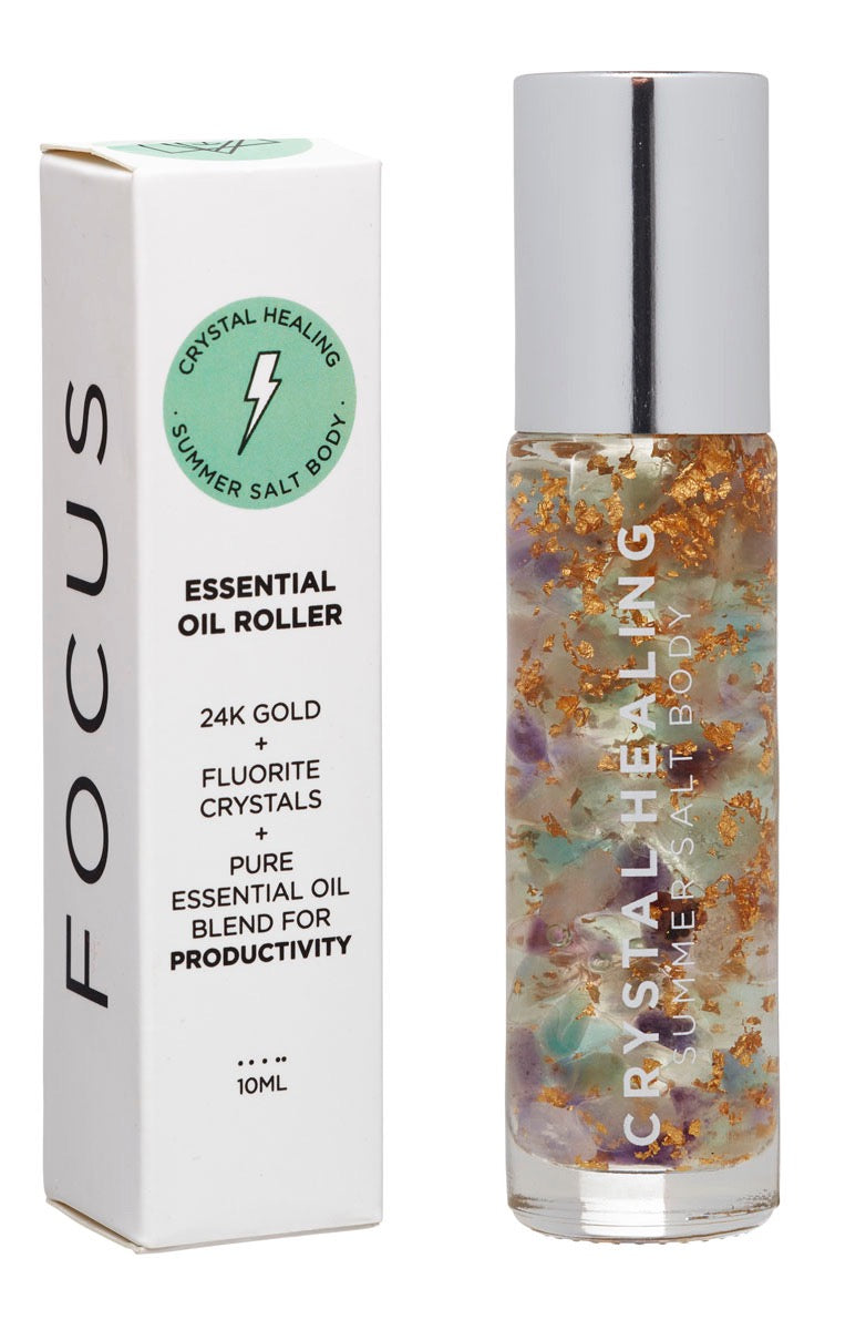 Focus - Summer Salt Body Essential Oil Roller 10ml