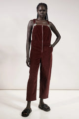 Rue Stiic Jayda Overall in Maroon Red