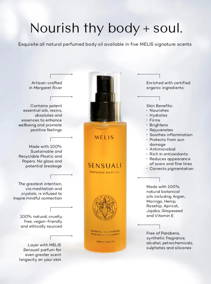 Melis Sensuali Perfumed Body Oil