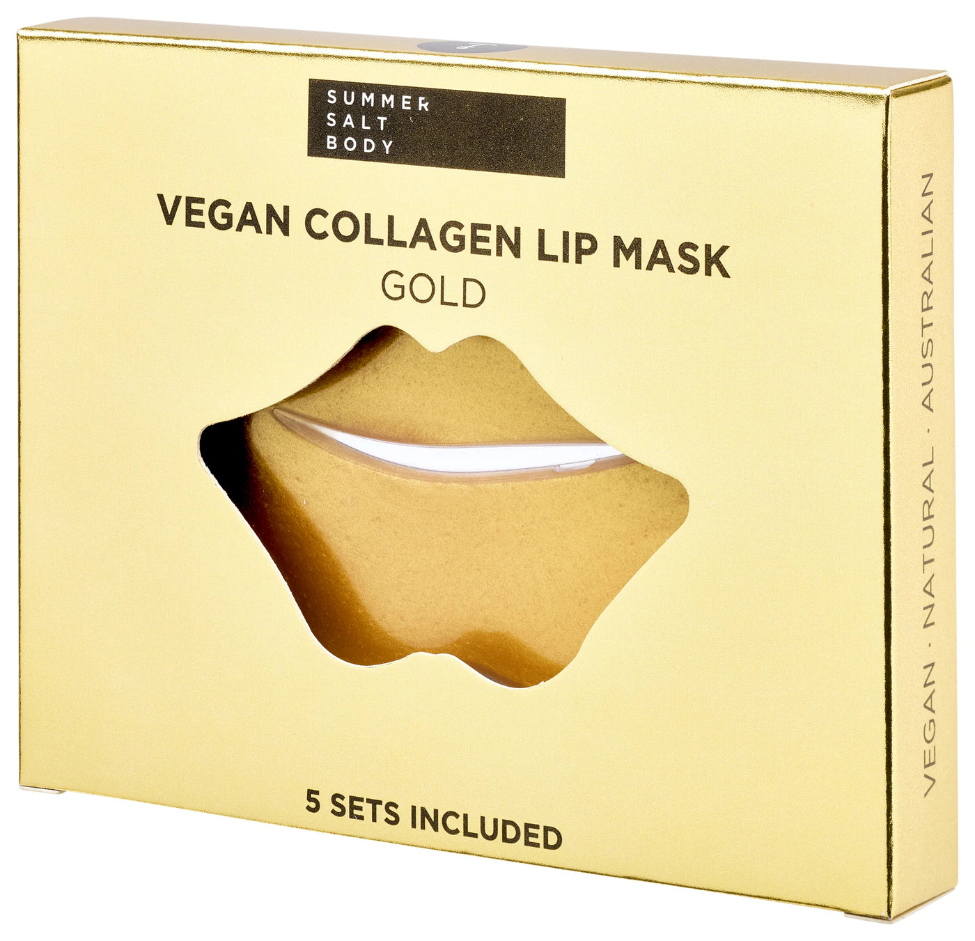 Vegan Collagen Lip Mask Gold